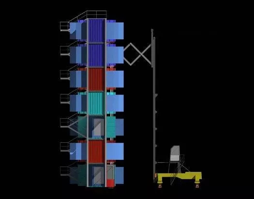 MDU建造体系以钢结构建造主体框架